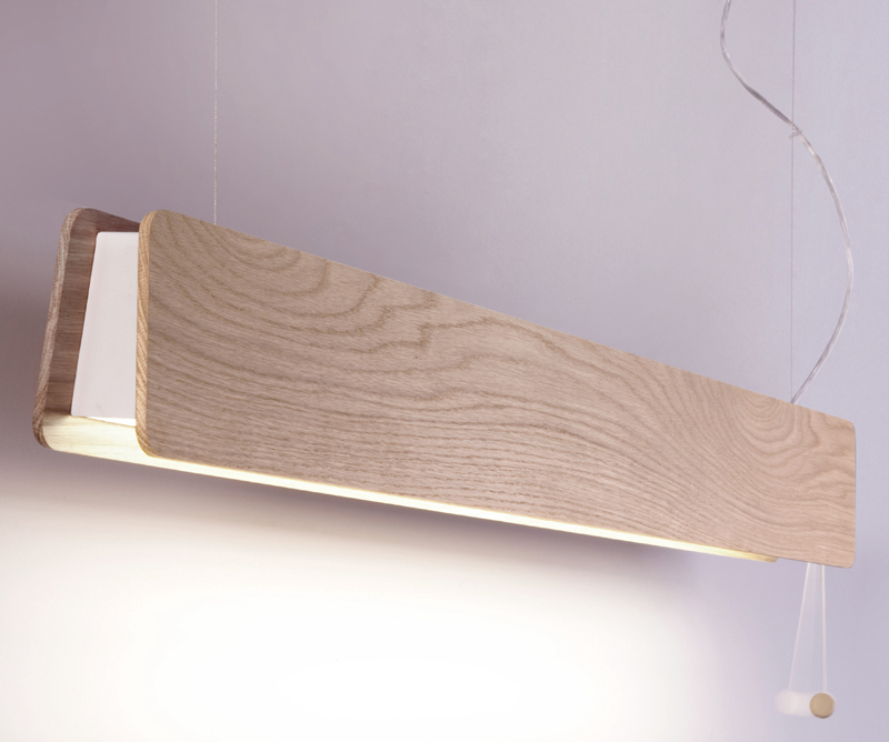 Pakabinamas šviestuvas OSLO LED OAK 90